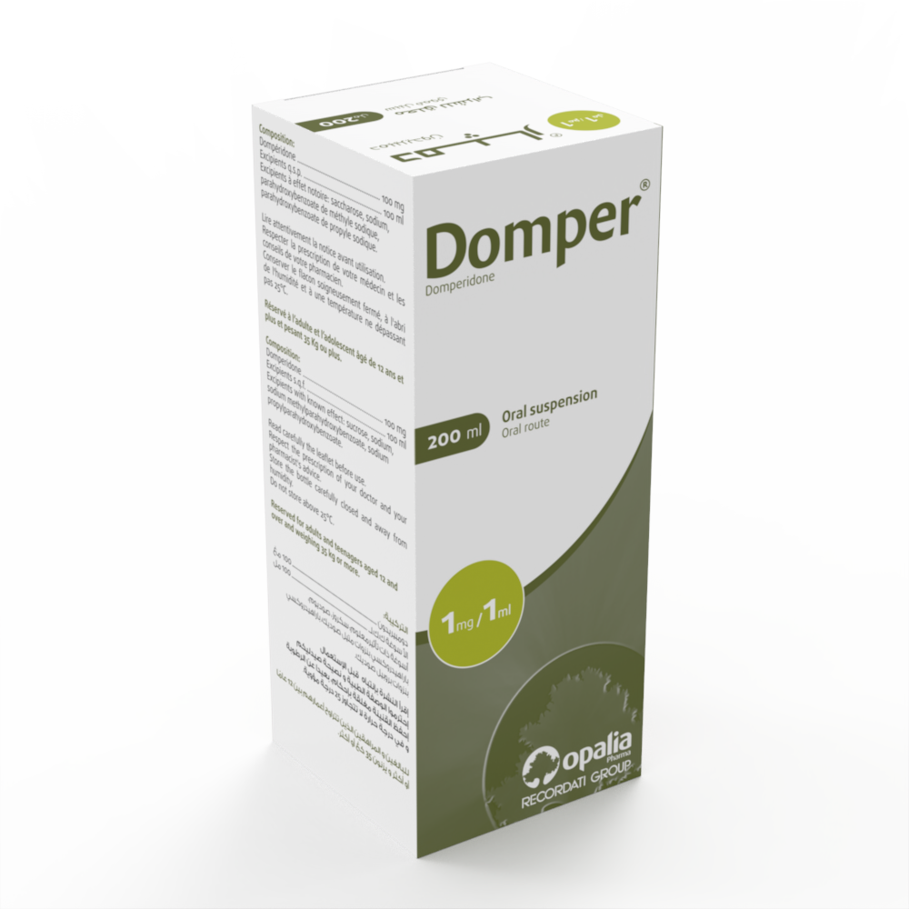 DOMPER 1 mg/ml Suspension buvable Flacon de 200 ml